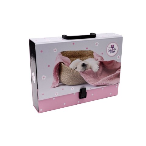 Beniamin Teczka kartonowa na klips The Sweet Pets pies A4+ mix Beniamin (5986)