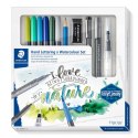 Staedtler Zestaw kreślarski Staedtler Zestaw akwarelowy Hand Lettering (S 61 3001-2)