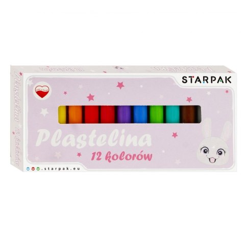 Starpak Plastelina Starpak 12 kol. mix (536771)