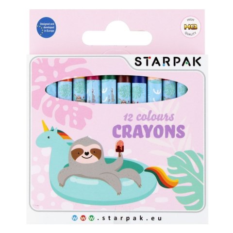 Starpak Kredki świecowe Starpak Koala 12 kol. (536294)