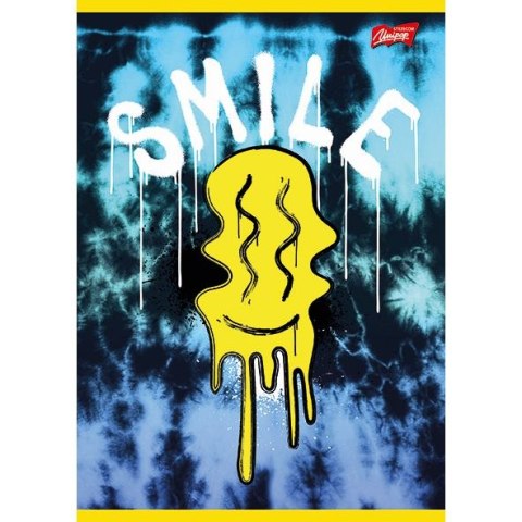 Unipap Zeszyt Unipap Keep smiling A5 32k. 70g linia