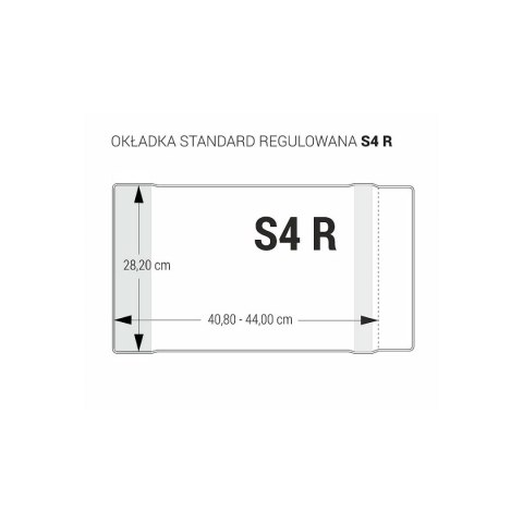 Biurfol Okładka Biurfol S4R [mm:] 282x408-440 (OZB-49)