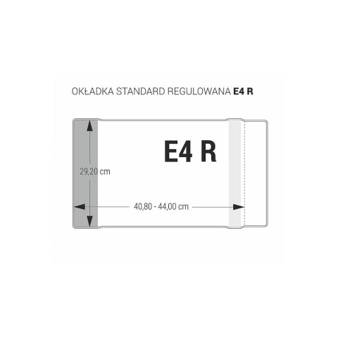 Biurfol Okładka Biurfol Standard regulowana E4R [mm:] 292x408-440 (OZK-57)