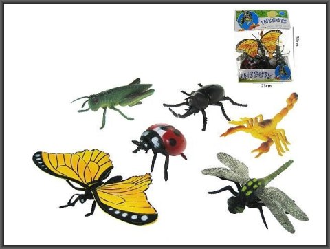 Hipo Figurka Hipo Insekty 10cm 6sztuk (HHZ20)