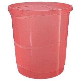 Esselte Kosz na śmieci Esselte Colour Breeze plastik kolor: koralowy 14L (628461)