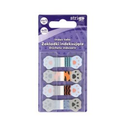 Strigo Zakładka indeksująca Strigo łapki 44x15mm x4bl 5905658810283 80k [mm:] 44x15 (SSN025)