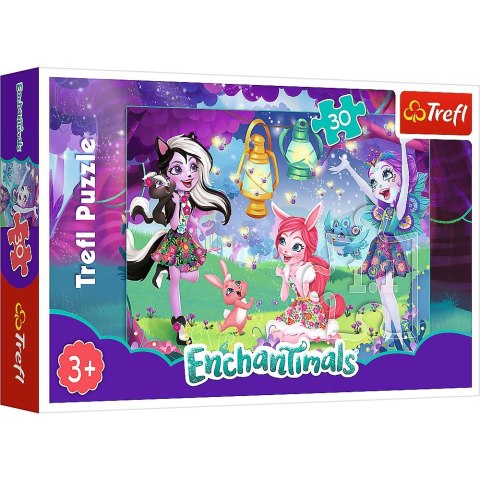 Trefl Puzzle Trefl magiczny świat enchantimals 30 el. (18236)