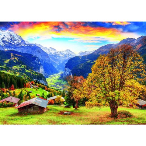 Trefl Puzzle Trefl Malownicza alpejska wioska 1000 el. (10775)