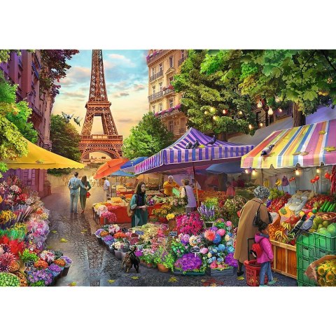 Trefl Puzzle Trefl Premium Plus Targ kwiatowy 1000 el. (10799)