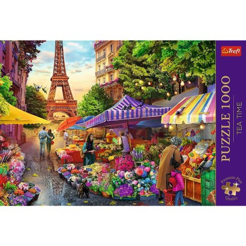 Trefl Puzzle Trefl Premium Plus Targ kwiatowy 1000 el. (10799)