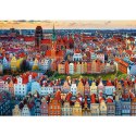 Trefl Puzzle Trefl Premium Plus Widok na Gdańsk 1000 el. (10856)