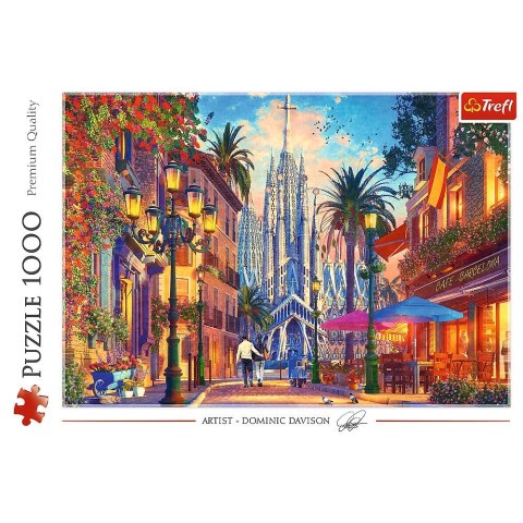 Trefl Puzzle Trefl Barcelona, Hiszpania 1000 el. (10793)