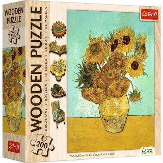 Trefl Puzzle Trefl Drewniane Słoneczniki - Vincent van Gogh (20249)