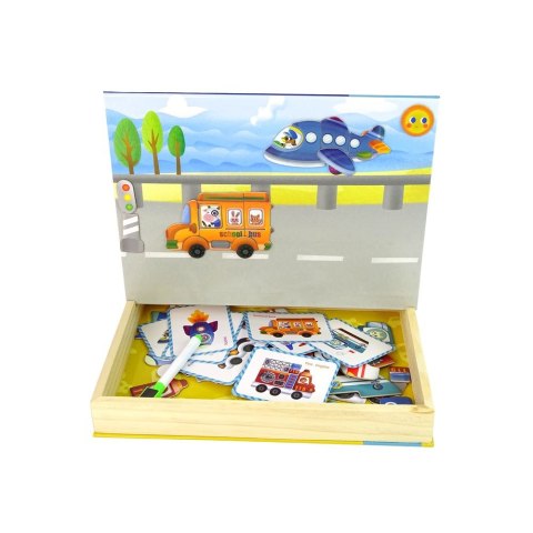 Lean Układanka Lean Magnetyczna Książka Transport Puzzle Karty (11541)