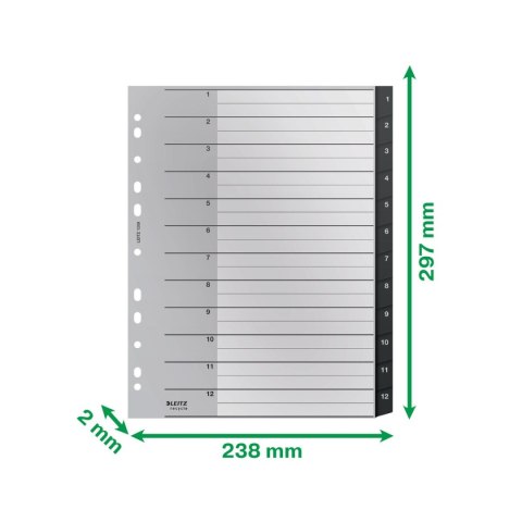 Leitz Przekładka numeryczna Leitz Recycle (12090000)