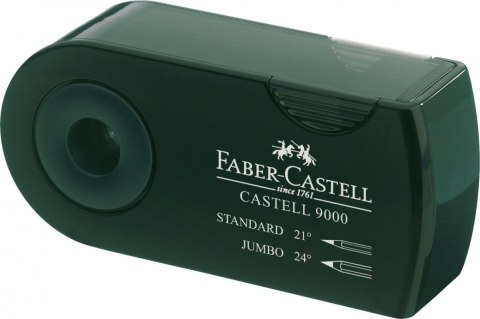 Faber Castell Temperówka Faber Castell Art zielony plastik (582800 FC)