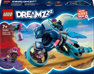 Lego Klocki konstrukcyjne Lego DREAMZzz Koci motocykl Zoey (71479)