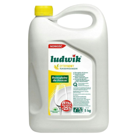 Ludwik Płyn do naczyń Ludwik płyn do naczyń cytrynowy 5000ml