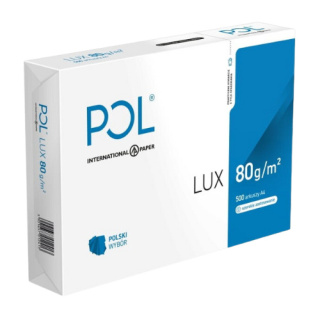 Pol Papier ksero Pol lux A4 biały 500k. 80g