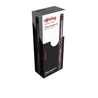 Rotring Cienkopis kreślarski Rotring Tikky czarne 0,1mm 1kol. (S0814730)