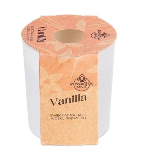 Pavoncella Świeczka ozdobna Pavoncella Powąchaj mnie Vanilla 130ml (5906492907139)