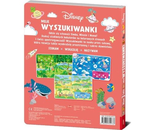 Ameet Książka dla dzieci Ameet Disney. Mam 3 latka. Moje wyszukiwanki (SFM 9101)