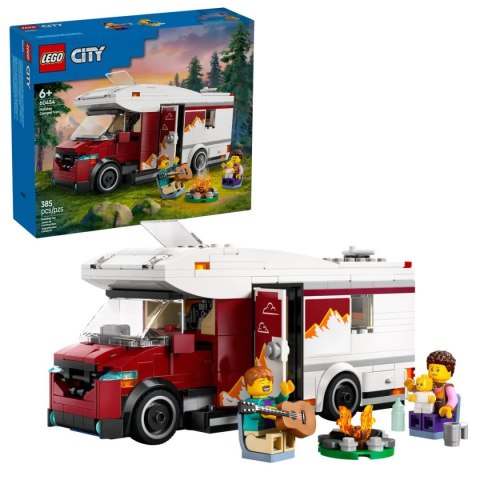 Lego Klocki konstrukcyjne Lego City Wakacyjny kamper pełen przygód (60454)