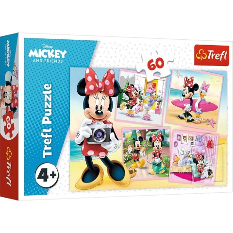 Trefl Puzzle Trefl Minnie Urocza Minnie 60 el. (17360)