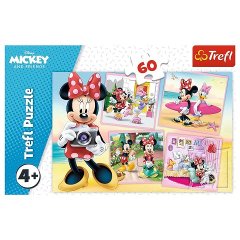 Trefl Puzzle Trefl Minnie Urocza Minnie 60 el. (17360)