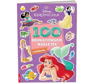 Ameet Książka dla dzieci Ameet Disney Księżniczka. 100 brokatowych naklejek (NB 9108)