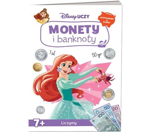 Ameet Książka dla dzieci Ameet Disney Uczy. Monety i banknoty. Disney Księżniczka (UPZ 9304)