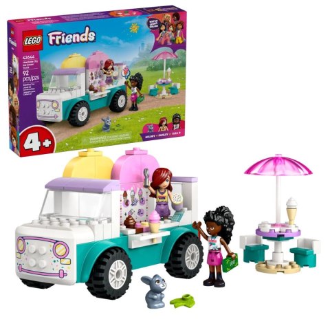 Lego Klocki konstrukcyjne Lego Friends Furgonetka z lodami w mieście Heartlake (42644)