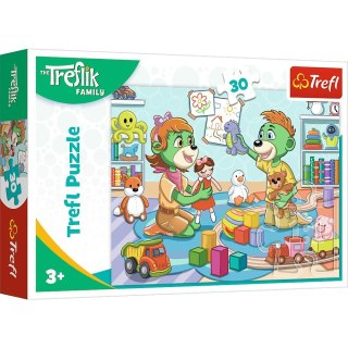 Trefl Puzzle Trefl Rodzinka Treflików 30 el. (18303)