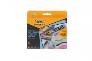 Bic Marker specjalistyczny Bic AKRYLOWE 8SZT mix okrągła końcówka (527430)